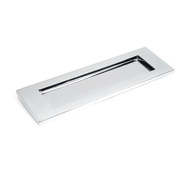 From The Anvil 33052 Period Letter Plate 324x108mm - Polished Chrome