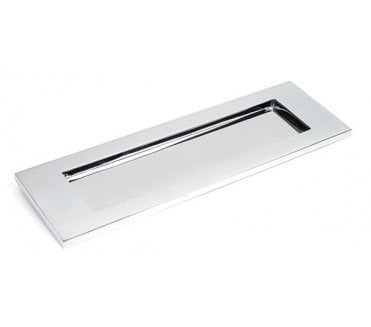 From The Anvil 33052 Period Letter Plate 324x108mm - Polished Chrome