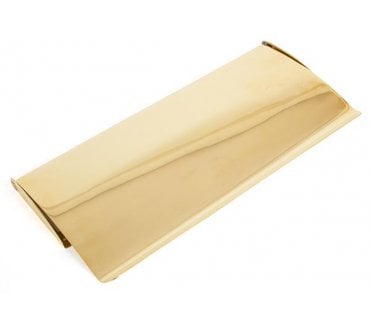 From The Anvil 33061 Period Letter Plate Tidy 265x130mm - Polished Brass