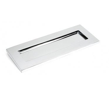 From The Anvil 33062 Period Letter Plate 252x96mm - Polished Chrome