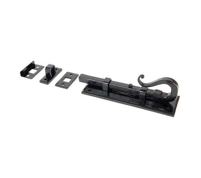 From The Anvil 33073 6 Shepherd's Crook Bolt - Black