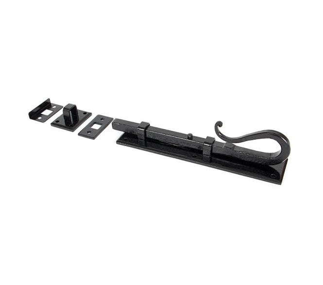 From The Anvil 33074 8 Shepherd's Crook Bolt - Black