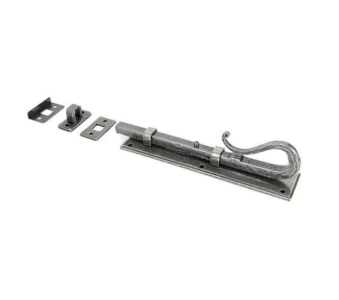 From The Anvil 33077 8 Shepherd's Crook Bolt - Pewter