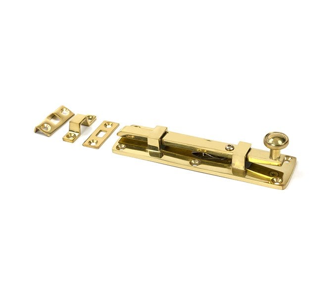 From The Anvil 33097 6 Universal Knob Bolt - Polished Brass