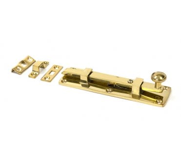 From The Anvil 33097 6 Universal Knob Bolt - Polished Brass