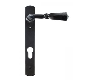 From The Anvil 33119 Narrow Lever Multipoint Lock Set - Black
