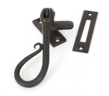 From The Anvil 33132 Shepherd's Crook Window Fastener - Beeswax