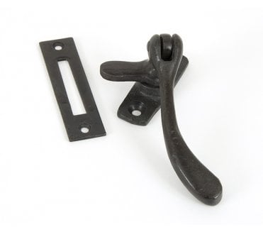 From The Anvil 33140 Handmade Pear Drop Window Fastener - Beeswax