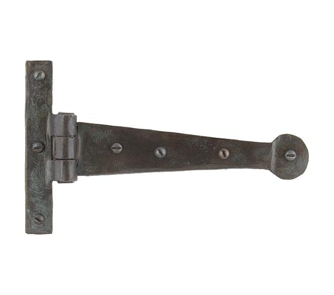 From The Anvil 33154 150mm Penny End Tee Hinge(Pair) - Beeswax