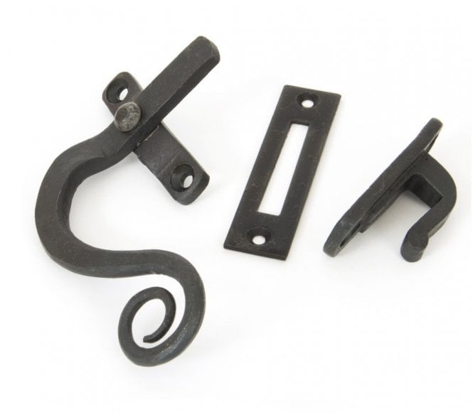 From The Anvil 33185 Monkeytail Window Fastener (Left Hand) - Beeswax