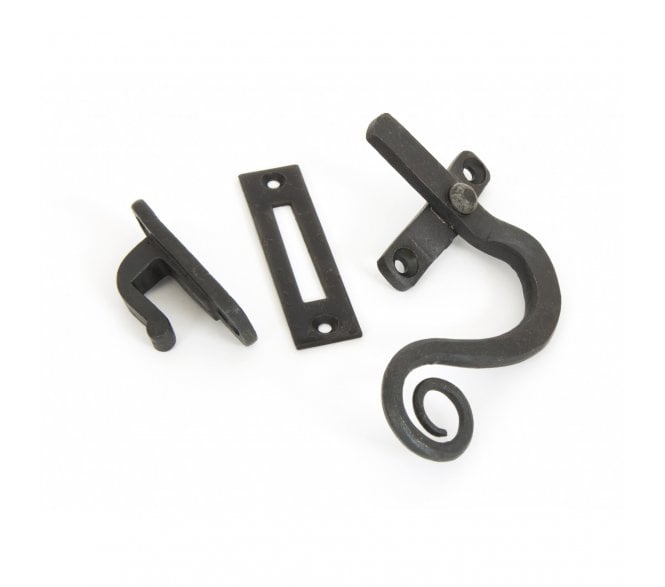 From The Anvil 33186 Monkeytail Window Fastener (Right Hand) - Beeswax