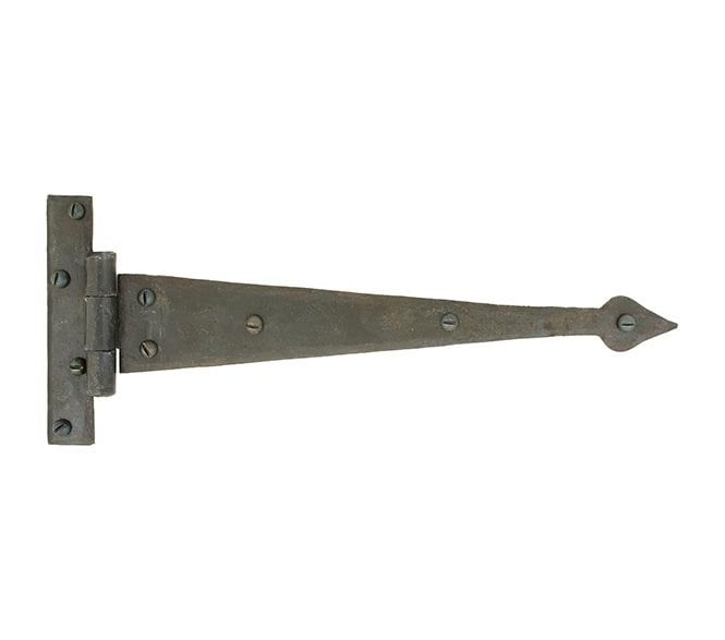 From The Anvil 33206 300mm Arrow Head Tee Hinges (Pair) - Beeswax