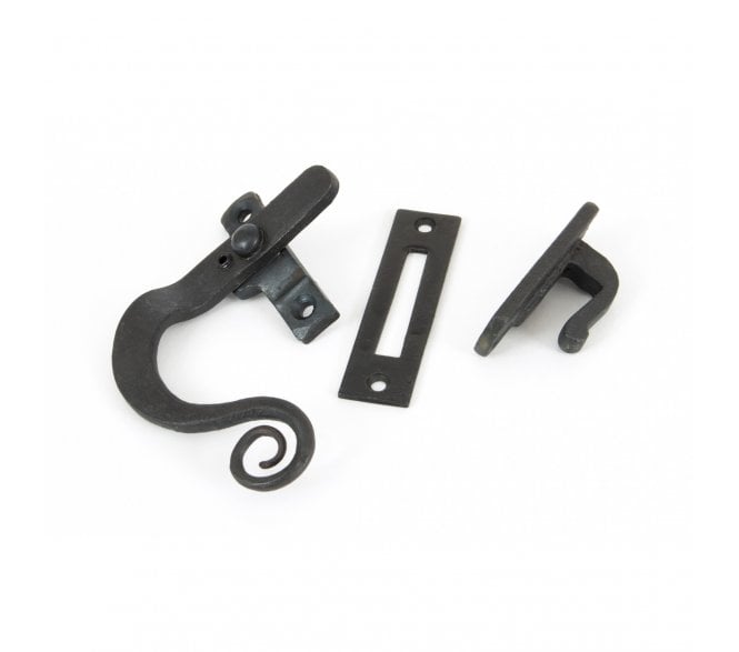 From The Anvil 33211 Locking Monkeytail Window Fastener (Left Hand) - Beeswax