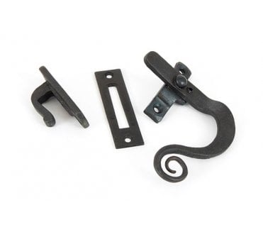 From The Anvil 33212 Locking Monkeytail Window Fastener Right Hand - Beeswax