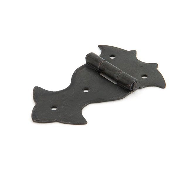 From The Anvil 33219 75mm x 65mm Ornate Hinges  (Pair) - Beeswax