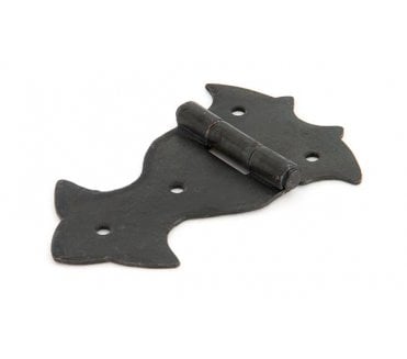 From The Anvil 33219 75mm x 65mm Ornate Hinges  (Pair) - Beeswax