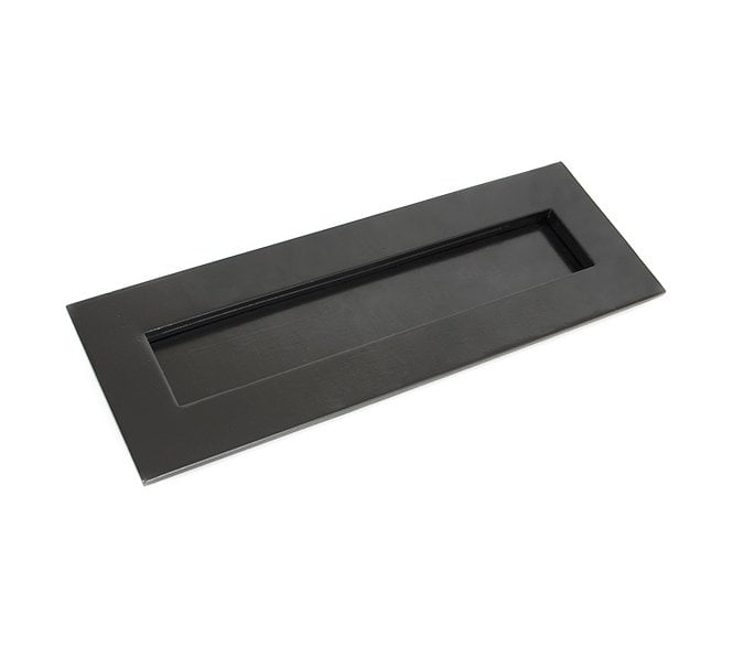 From The Anvil 33226 Blacksmith Letter Plate 323x108mm - Black