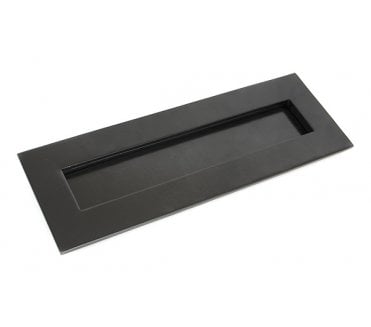 From The Anvil 33226 Blacksmith Letter Plate 323x108mm - Black