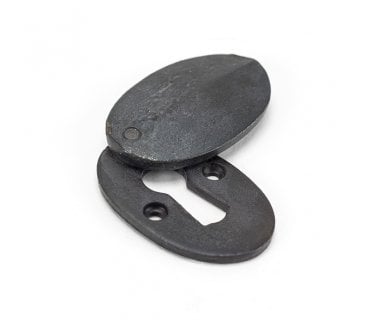 From The Anvil 33232 Blacksmith Oval Escutcheon & Cover - Beeswax