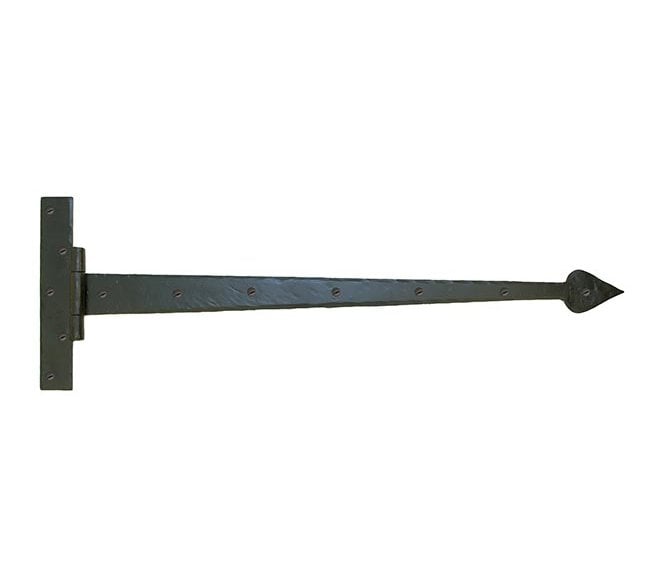 From The Anvil 33233 36 Barn Door Tee Hinges (Pair) - Black
