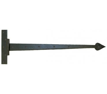 From The Anvil 33233 36 Barn Door Tee Hinges (Pair) - Black