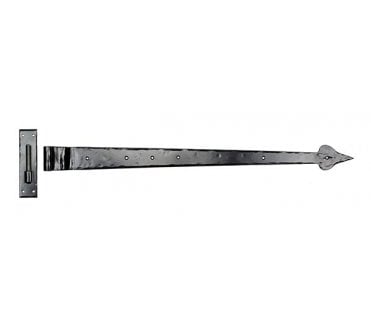 From The Anvil 33234 35 Hook & Band Hinges Cranked (Pair) - Black