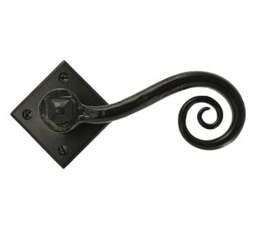 From The Anvil 33235 Monkeytail Handle on Diamond Rosette - Black