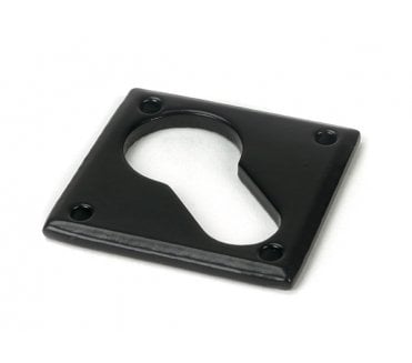 From The Anvil 33236 Diamond Euro Profile Escutcheon - Black