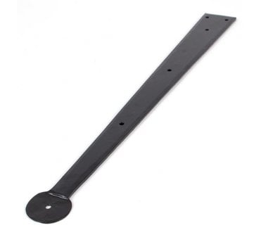 From The Anvil 33238 450mm Penny End Hinges Fronts (Pair) - Black