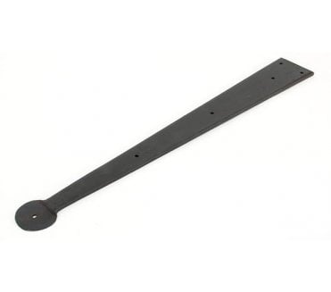 From The Anvil 33240 450mm Penny End Hinges Fronts (Pair) - Beeswax