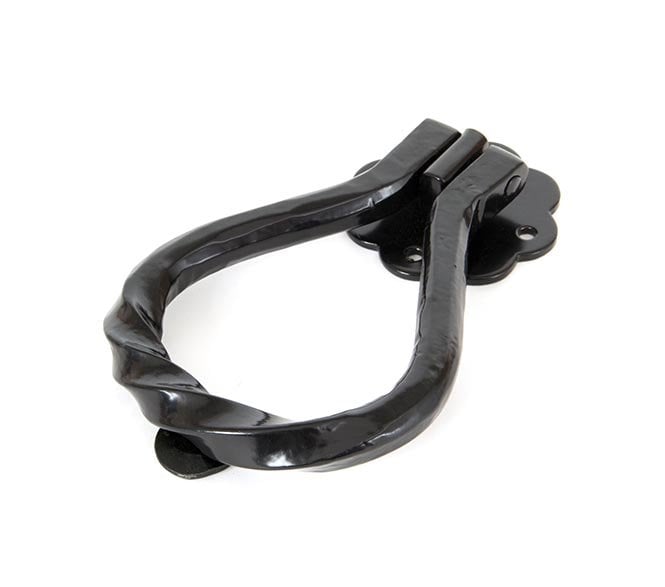 From The Anvil 33246 Pear Shaped  Door Knocker - Black
