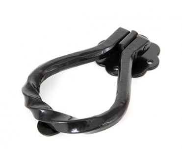 From The Anvil 33246 Pear Shaped  Door Knocker - Black