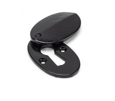 From The Anvil 33254 Oval Escutcheon & Cover - Black