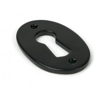 From The Anvil 33255 Blacksmith Oval Escutcheon - Black