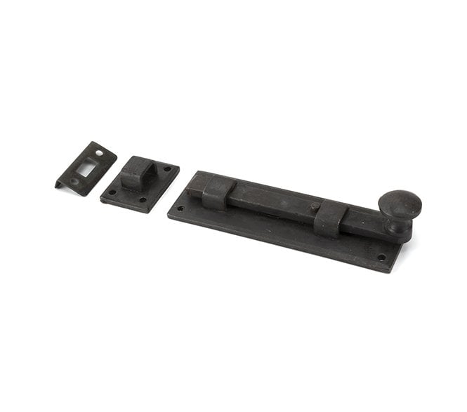 From The Anvil 33261 6 Straight Knob Bolt - Beeswax