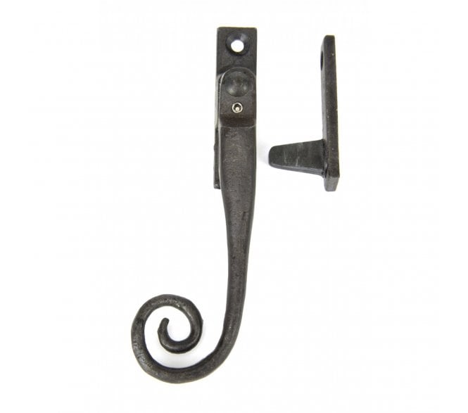 From The Anvil 33267 Night Vent Locking Monkeytail Window Fastener (Left Hand) - Beeswax