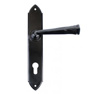 From The Anvil 33273 Black Gothic Espag Multipoint Lock Set - Black
