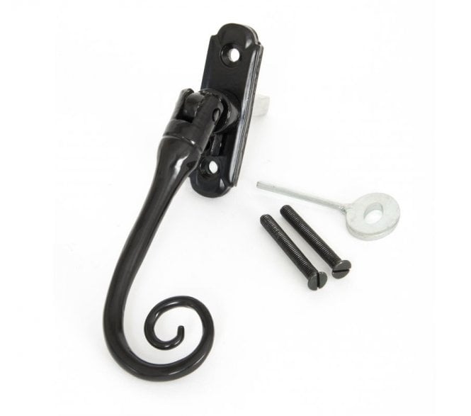 From The Anvil 33287 Monkeytail Locking Espag Fastener (Right Hand) - Black