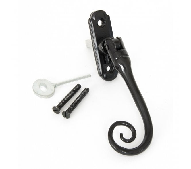From The Anvil 33288 Monkeytail Locking Espag Fastener (Left Hand) - Black