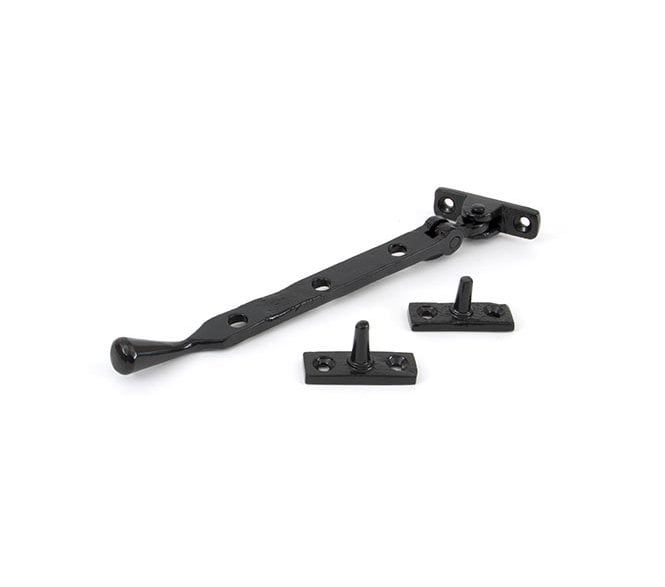 From The Anvil 33291 8 Peardrop Window Stay - Black