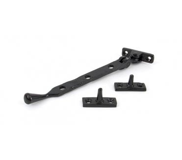 From The Anvil 33291 8 Peardrop Window Stay - Black