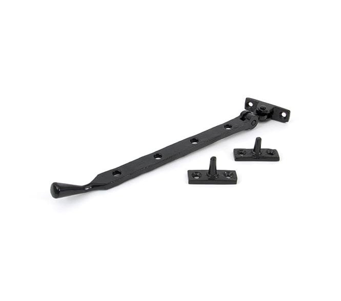From The Anvil 33292 10 Handmade Peardrop Window Stay - Black