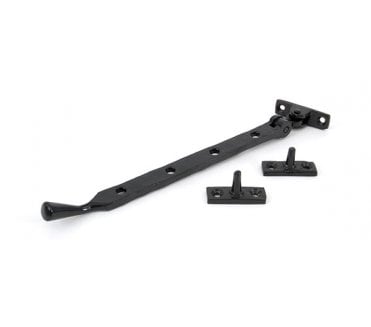 From The Anvil 33292 10 Handmade Peardrop Window Stay - Black