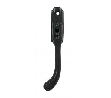 From The Anvil 33297 Handmade Peardrop Locking Espag Fastener (Left Hand) - Black