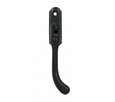 From The Anvil 33298 Handmade Peardrop Locking Espag Fastener (Right Hand) - Black