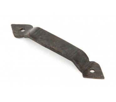From The Anvil 33304/1 Gothic Screw on Staple & Pin For Thumb Latches - Beeswax