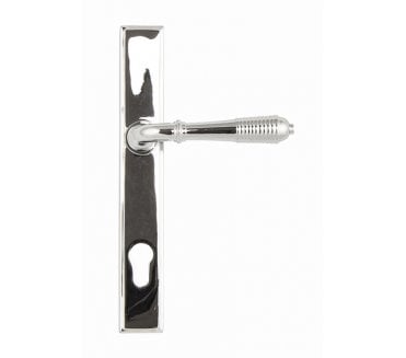 From The Anvil 33305 Reeded Multipoint Lock Set - Polished Chrome