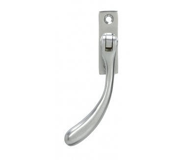 From The Anvil 33328 Slim Peardrop Locking Espag Fastener (Left Hand) - Satin Chrome