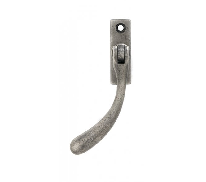 From The Anvil 33333 Slim Peardrop Locking Espag Fastener (Left Hand) - Antique Pewter