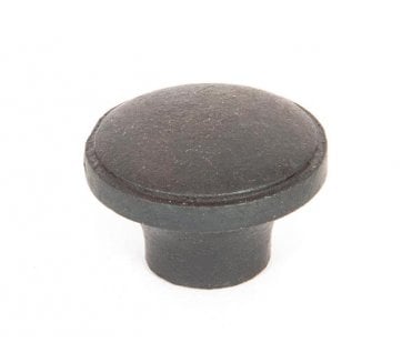 From The Anvil 33368 Ribbed Cupboard Knob (32mm) - Beeswax